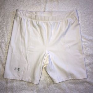 white under armour spandex